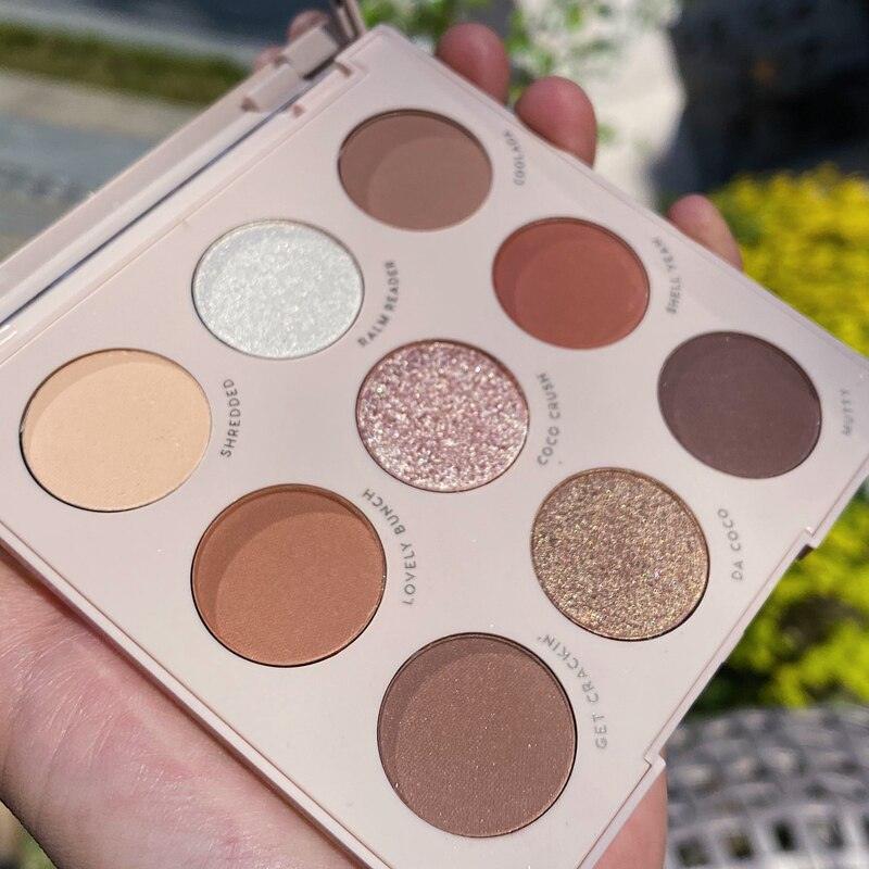 Creamy Eyeshadow Pallete 9Color Shimmer Matte Glitter Pigmente Makeup EyeShadow Palette Metallic Diamond Makeup paleta de sombra - MY WORLD