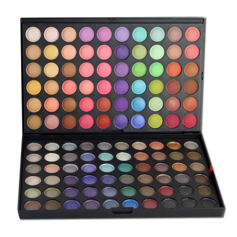 BEAUTY GLAZED 120 Color Eye Makeup Waterproof  Eye Shadow Make Up Palette Glitter Matte Pigmented Powder Pressed Eyeshadow - MY WORLD