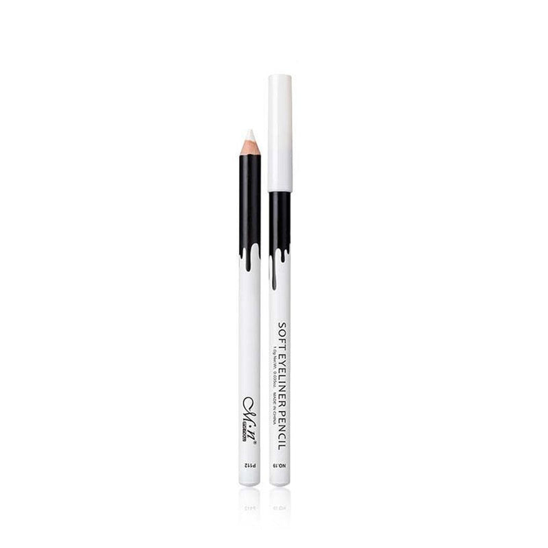 Lápis Soft Eyeliner Delineador Branco Sombra Iluminador e Contorno de Lábios - MY WORLD