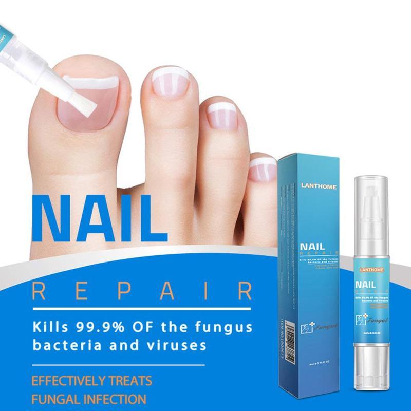 4ml Nail Repair Treatment Liquid Fungus Remover Protective Brush Nail Hand Pen Nourishing Foot Brightening Nail Care S6J8 - MY WORLD
