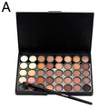 40 Colors Eyeshadow Palette Matte Glitter Eye Shadow Makeup Long Lasting Not Smudge With Brush Nude Paleta De Sombras Cosmetic - MY WORLD