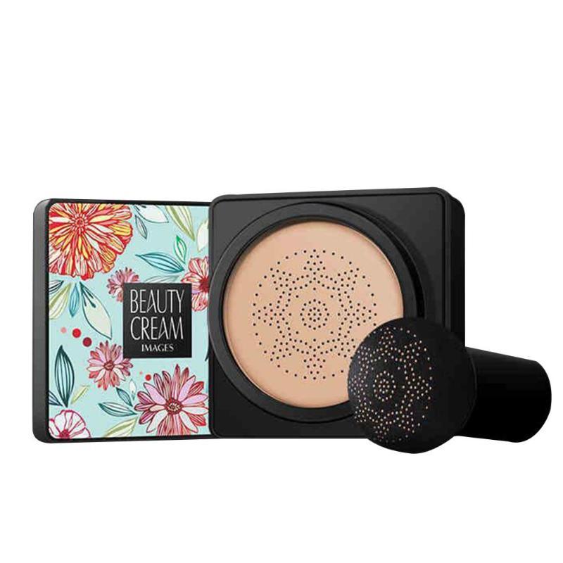 BB Air Cushion Makeup Foundation Mushroom Head CC Cream Whitening Makeup Cosmetic Waterproof Brighten Face Base Tone Air Cushion - MY WORLD