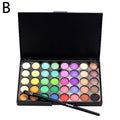 40 Colors Eyeshadow Palette Matte Glitter Eye Shadow Makeup Long Lasting Not Smudge With Brush Nude Paleta De Sombras Cosmetic - MY WORLD