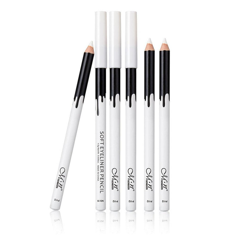 Lápis Soft Eyeliner Delineador Branco Sombra Iluminador e Contorno de Lábios - MY WORLD