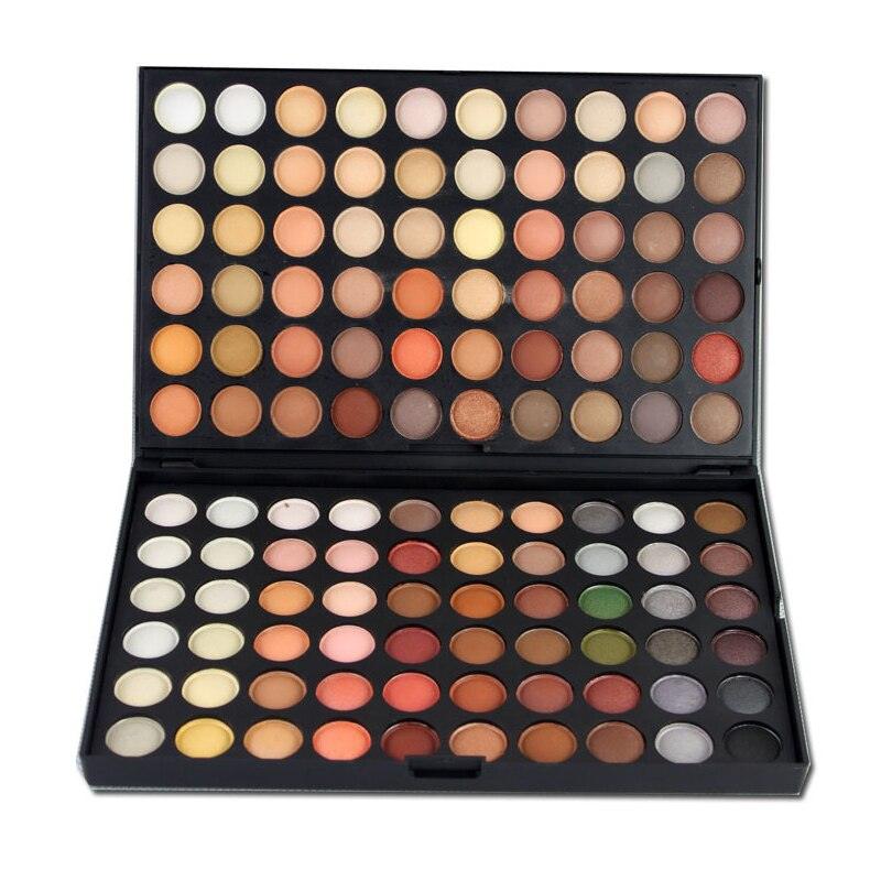 BEAUTY GLAZED 120 Color Eye Makeup Waterproof  Eye Shadow Make Up Palette Glitter Matte Pigmented Powder Pressed Eyeshadow - MY WORLD