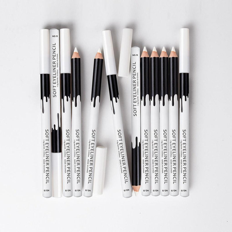 Lápis Soft Eyeliner Delineador Branco Sombra Iluminador e Contorno de Lábios - MY WORLD