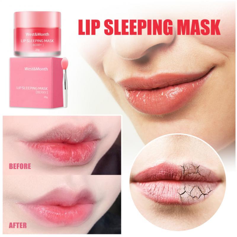 20g/3g Day And Night Nourishes Lip Balm Lip Sleep Mask Moisturizing Tender Lip Cream Nourishing Lips Care Balm Korea Cosmetic - MY WORLD